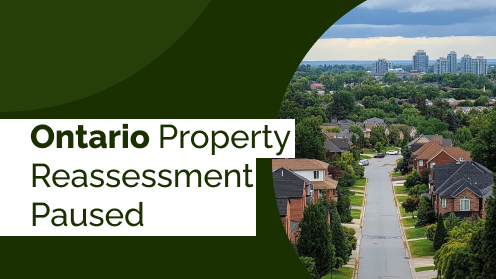 Ontario Property Reassessment Paused
