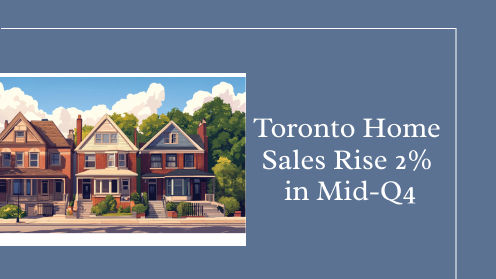 Toronto Home Sales Heat Up: 2% Rise in Mid-Q4