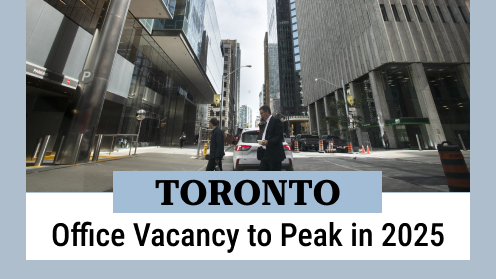 Toronto Office Vacancy Hits 18.6%, Peaking in 2025