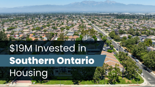 Canada Invests $19M to Expand Housing in Southern Ontario